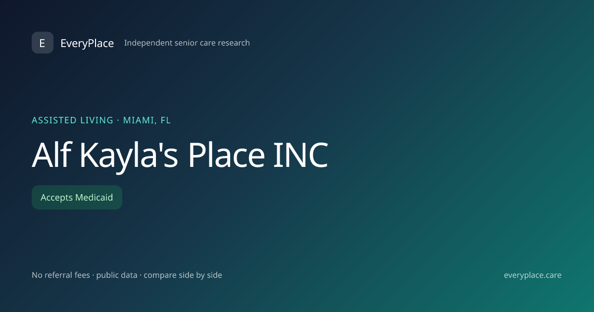Alf Kayla'S Place Inc